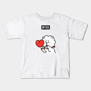 bt21 bts exclusive design 68 Kids T-Shirt
